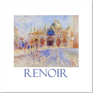 The Plaza San Marco, Venice by Pierre-Auguste Renoir Posters and Art